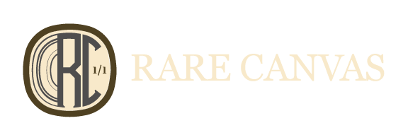 Rare Canvas — Wood-Rendered & Sculptural Fine Art
